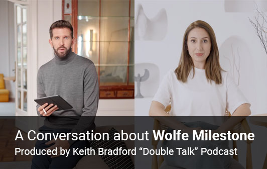 A Conversation about Wolfe Milestone - Keith Bradford - Double Talk Podcast